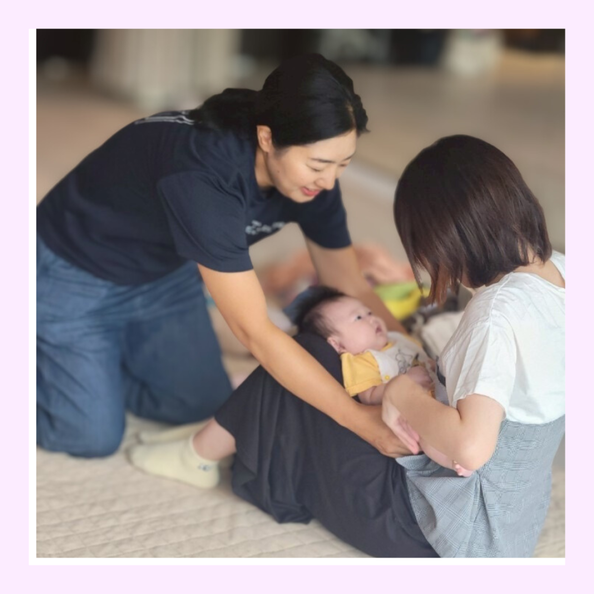 心地よい抱っことおんぶの講座